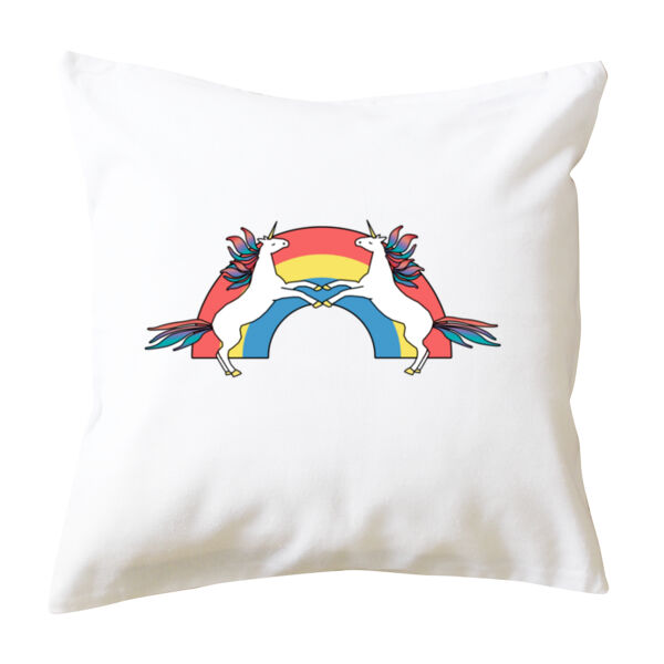 White Unicorns with Rainbow Thumbnail